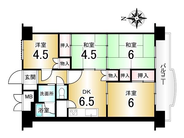 向島ニュータウン第三街区D棟