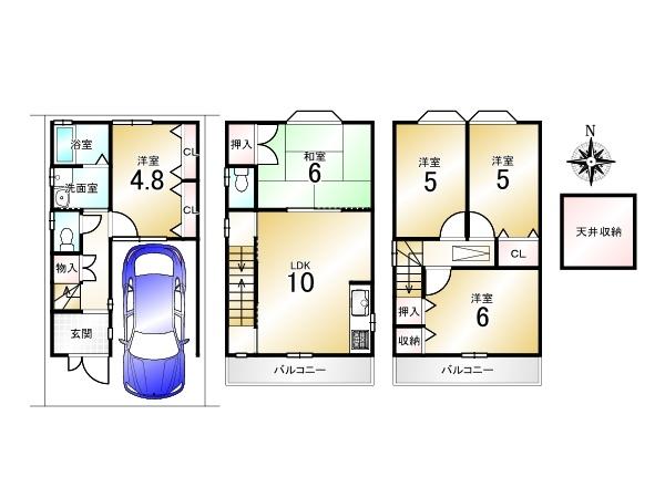 深草平田町＿中古一戸建
