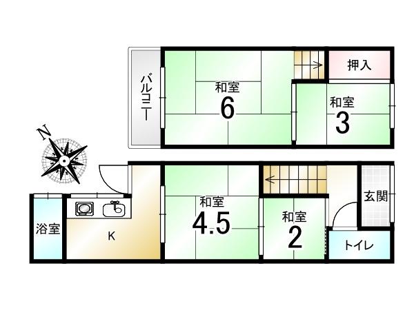桃山町丹後＿中古テラスハウス