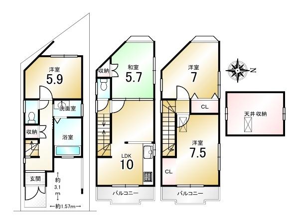 醍醐上ノ山町＿中古一戸建