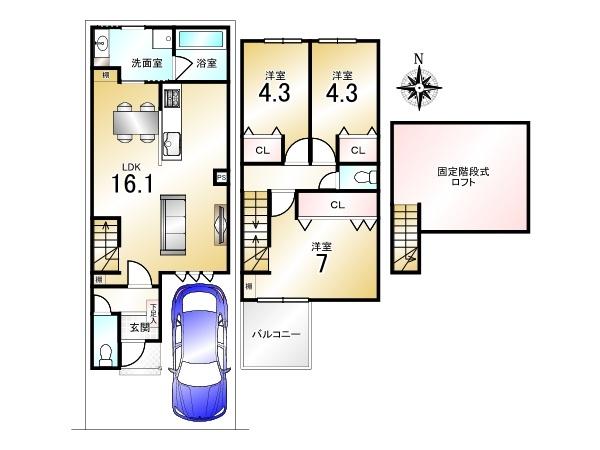 御駕籠町＿新築一戸建