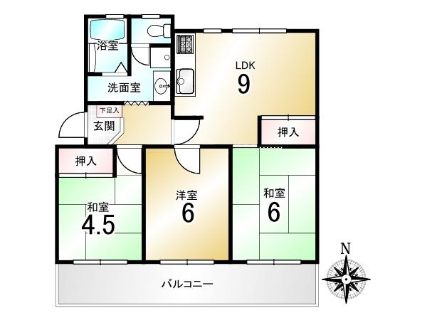 醍醐上ノ山団地A3棟