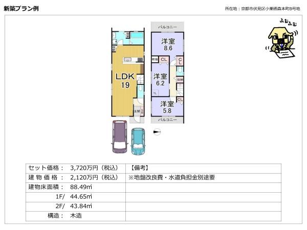 京都市伏見区小栗栖森本町の土地