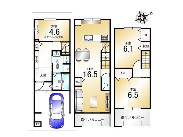 深草柴田屋敷町_新築一戸建