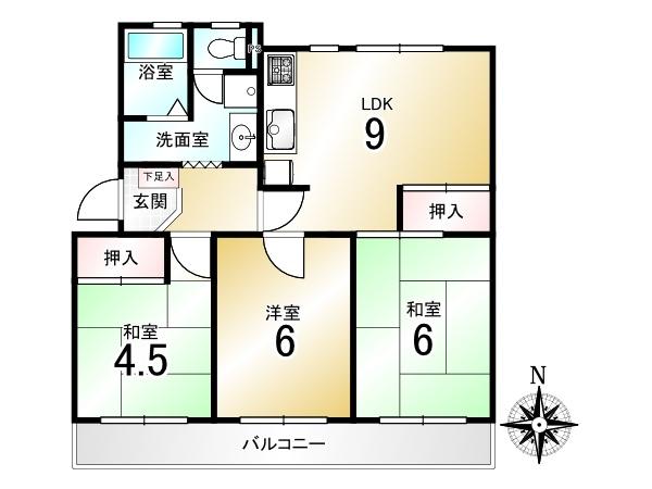 醍醐上ノ山団地A3棟
