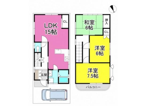 醍醐岸ノ上町＿中古一戸建