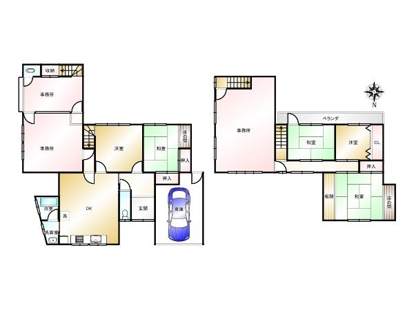 醍醐古道町＿事務所兼住宅