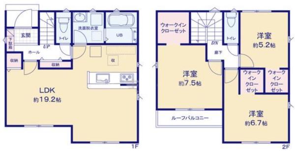 LIGNAGE瑞穂市田之上1号棟(全4棟)