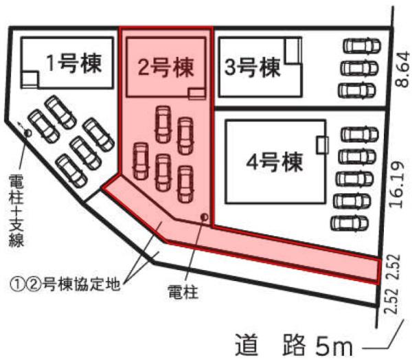Gradlegarden岐阜市古市場2号棟(全4棟)