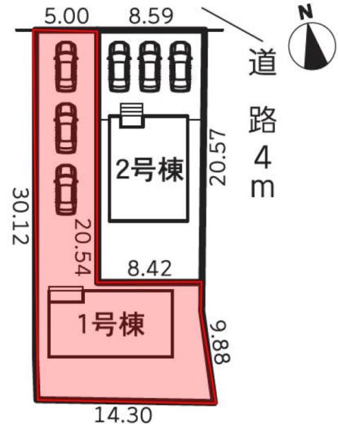Gradlegarden大垣市昼飯町1号棟(全2棟)