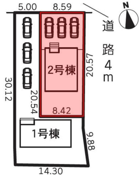 Gradlegarden大垣市昼飯町2号棟(全2棟)