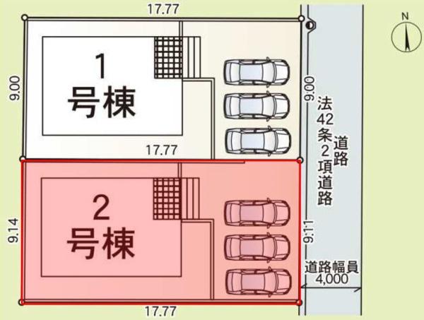 Cradlegarden笠松町北及2号棟(全2棟)