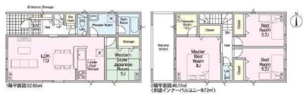 Cradlegarden瑞穂市生津天王東町1号棟(全4棟)