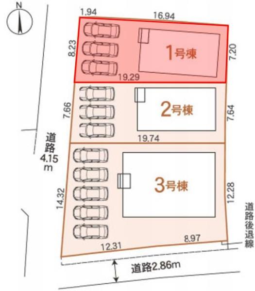 Gradlegarden本巣市小柿1号棟(全3棟)