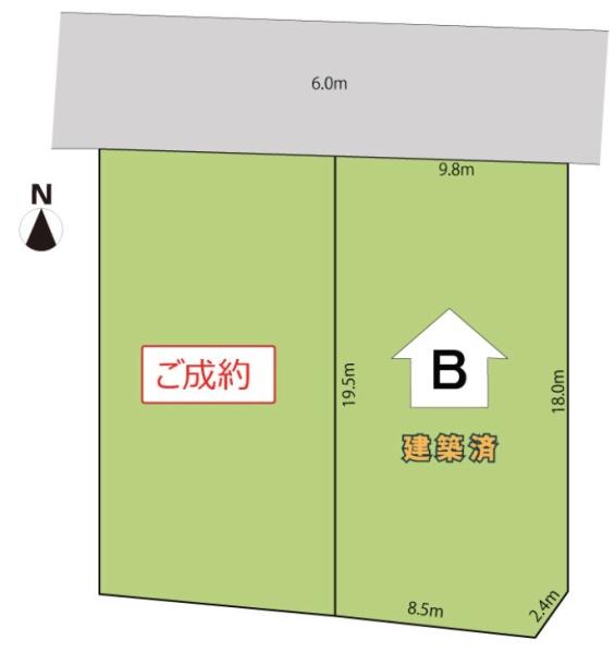 ダイマルタウン瑞穂市中宮6B棟(全2棟)