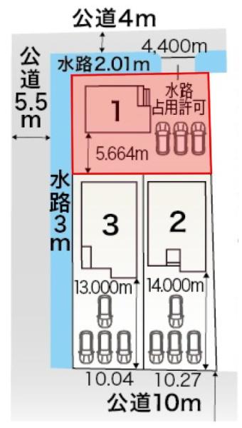 LiveleGarden.S岐阜市西河渡1号棟(全3棟)