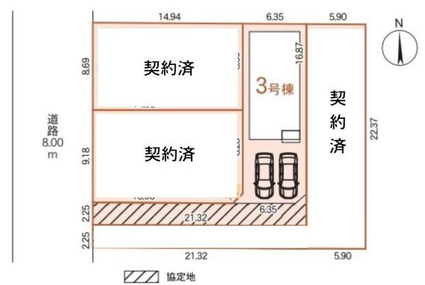 Cradlegarden岐阜市六条南3号棟(全4棟)