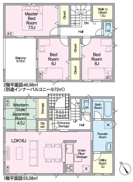 Gradlegarden羽島市竹鼻町1号棟(全3棟)