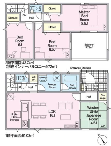 Gradlegarden羽島市竹鼻町2号棟(全3棟)