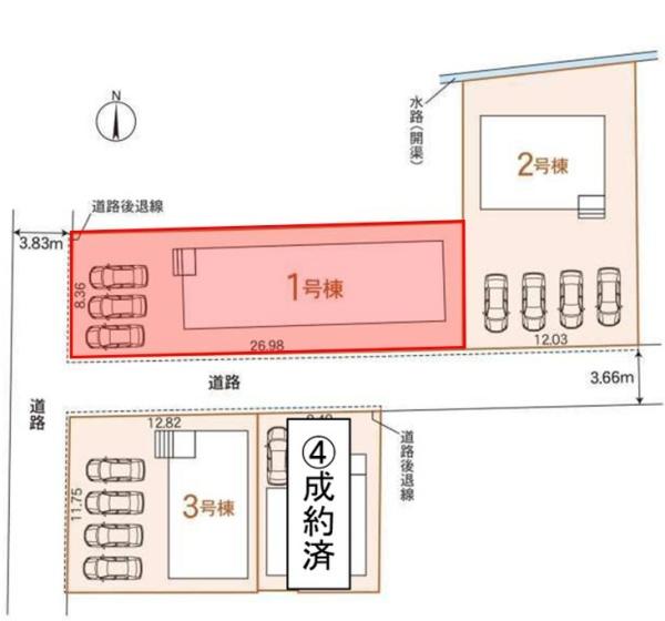 Gradlegarden羽島市竹鼻町第41号棟(全3棟)