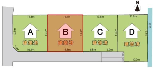 ダイマルタウン羽島市寺東7B棟(全4棟)