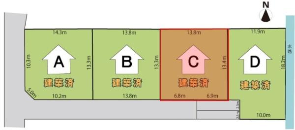 ダイマルタウン羽島市寺東7C棟(全4棟)