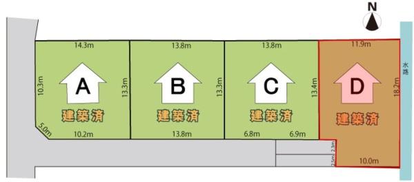 ダイマルタウン羽島市寺東7D棟(全4棟)
