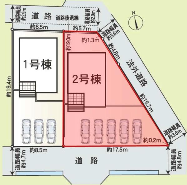 Gradlegarden瑞穂市野田新田2号棟(全2棟)