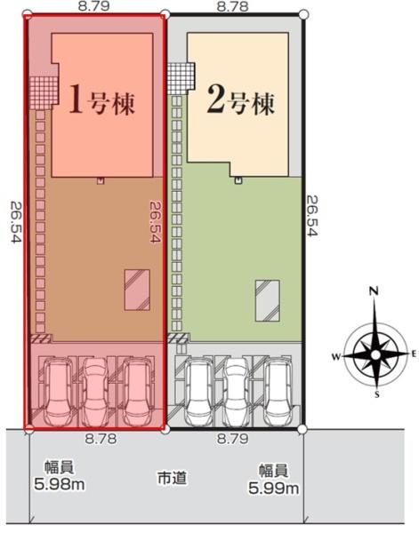 AiTOWN瑞穂市犀川1号棟（全2棟）