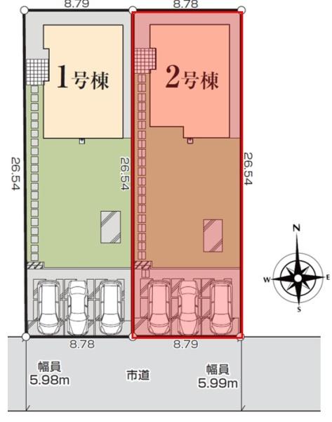 AiTOWN瑞穂市犀川2号棟（全2棟）