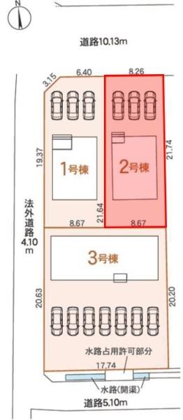 Cradelgarden大垣市青木町2号棟(全3棟)