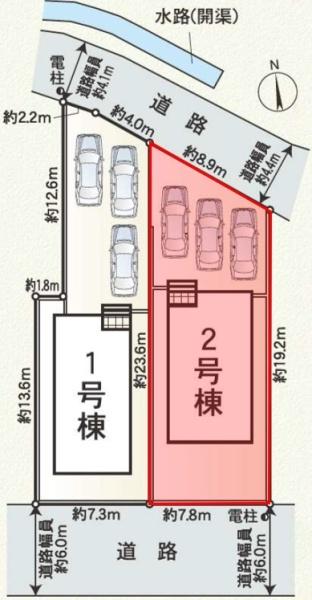 Cradelgarden大垣市稲葉北2号棟(全2棟)