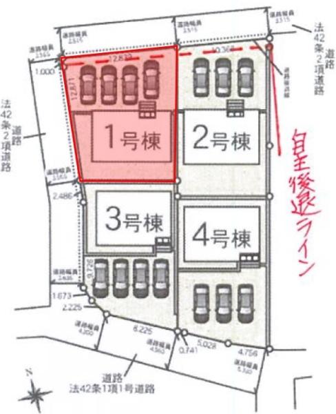 Gradlegarden大垣市笠木町1号棟(全4棟)
