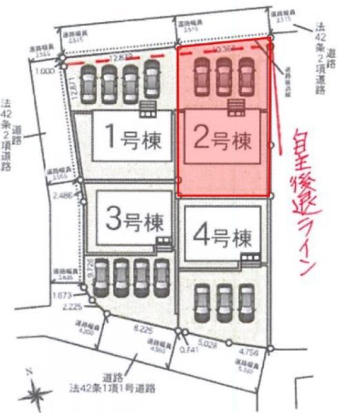 Gradlegarden大垣市笠木町2号棟(全4棟)