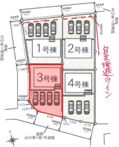 Gradlegarden大垣市笠木町3号棟(全4棟)