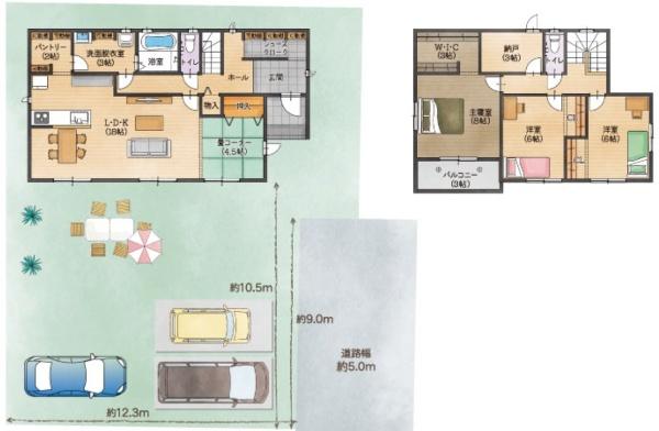 ダイマルタウン瑞穂市古橋B棟(全2棟)