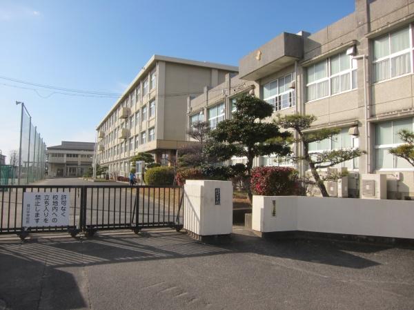 岐阜市茶屋新田の土地(岐阜市立境川中学校)
