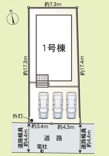 Cradlegarden羽島市竹鼻町第51号棟(全1棟)