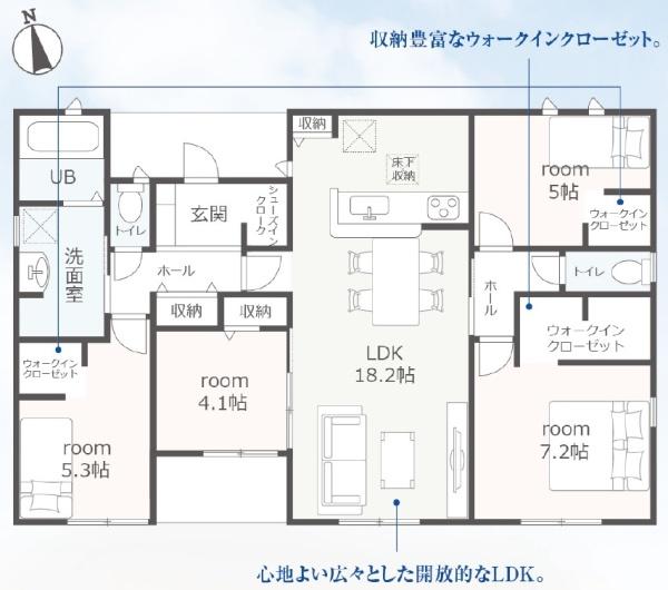 LiveleGarden.S本巣市下真桑2号棟(全3棟)