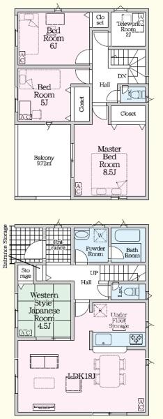 Cradlegarden大垣市内原2号棟(全4棟)