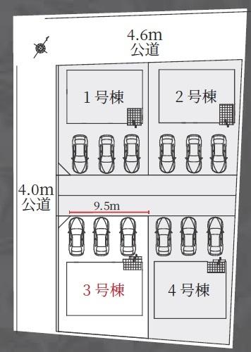 羽島市福寿町3号棟(全4棟)