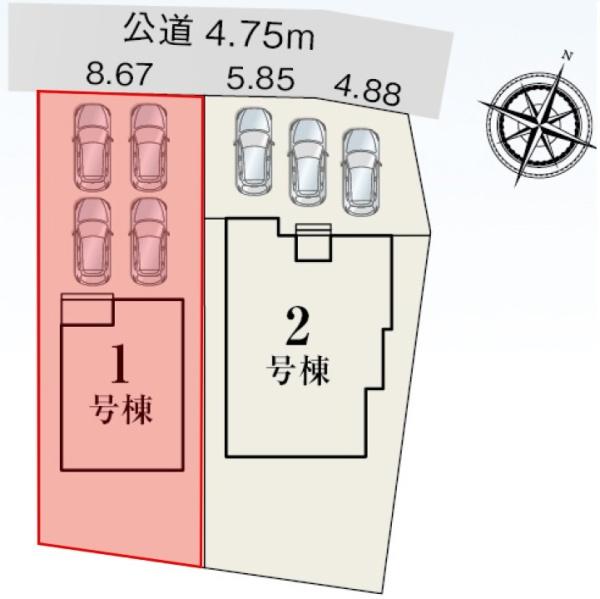LiveleGarden.S瑞穂市十九条1号棟(全2棟)