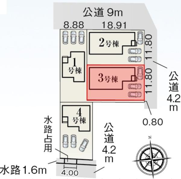 LiveleGarden.S大垣市青木町3号棟(全4棟)