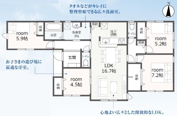 LiveleGarden.S本巣市三橋1号棟(全1棟)