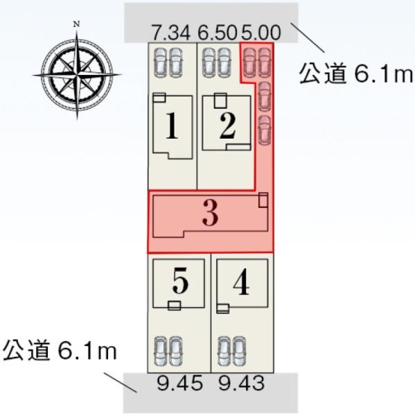 LiveleGarden.S岐阜市河渡3号棟(全5棟)