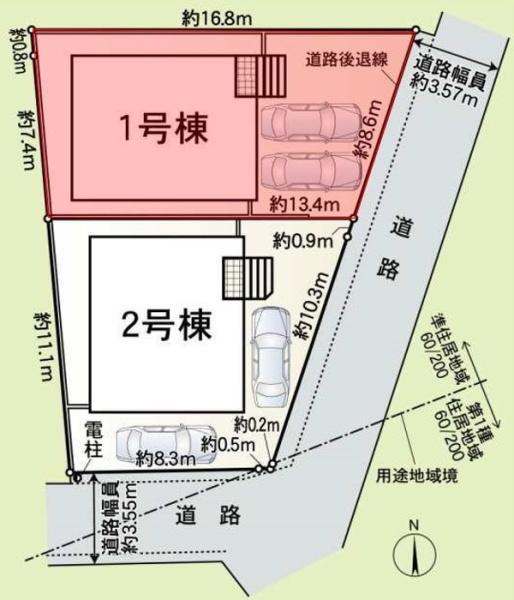Cradlegarden大垣市和合新町1号棟(全2棟)
