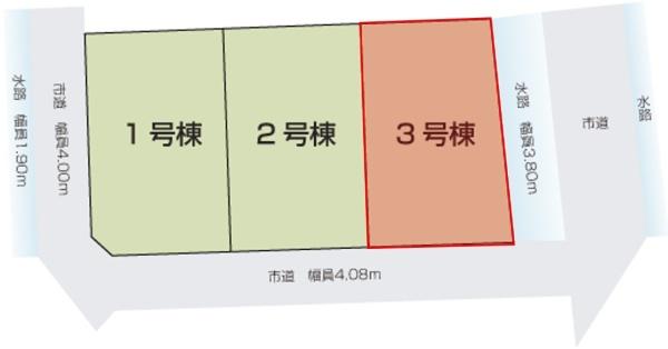 AiTOWN大垣市楽田町3号棟(全3棟)