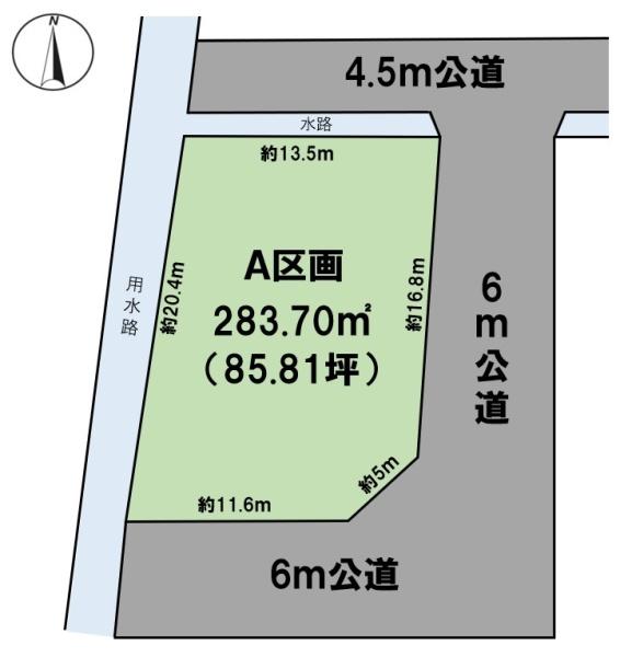 BirdGarden岐阜市粟野東A区画(全5区画)