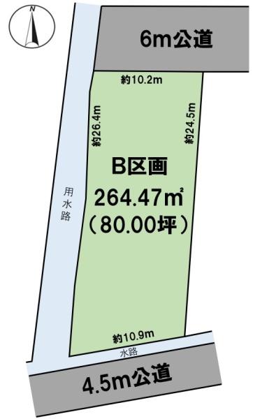 BirdGarden岐阜市粟野東B区画(全5区画)