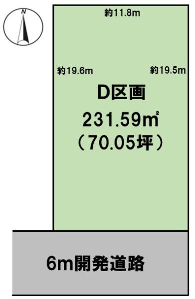 BirdGarden大垣市昼飯町第2D区画(全8区画)